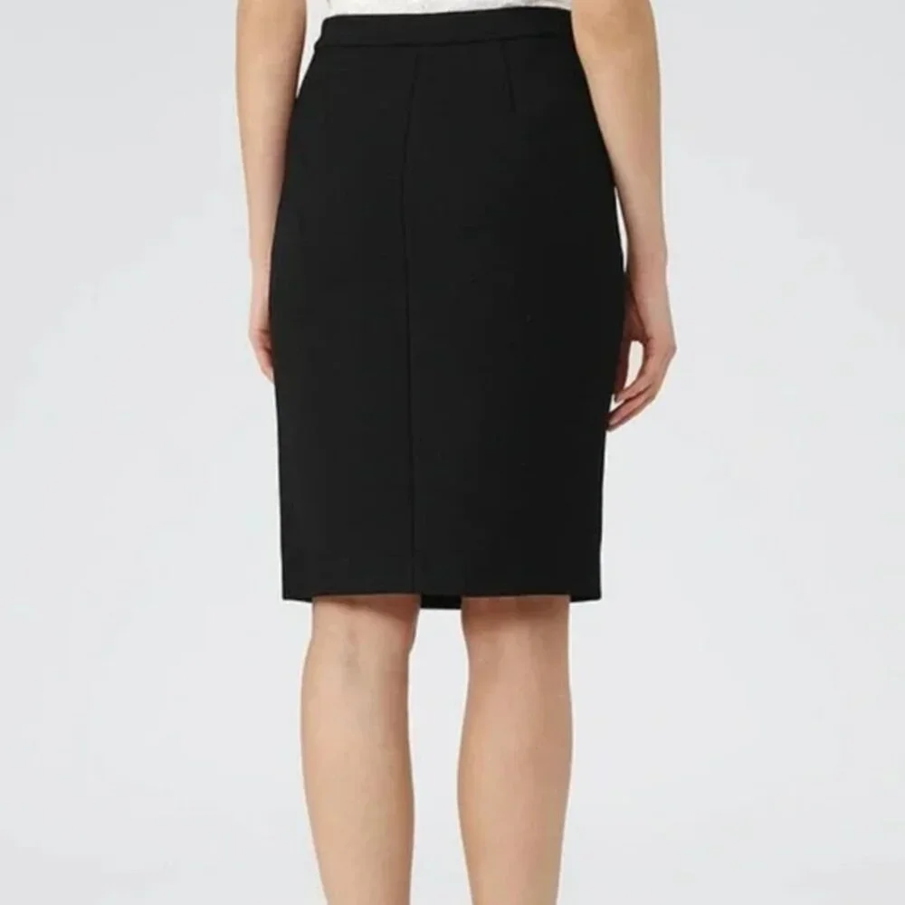 Reiss Ricky Button-Front Pencil Skirt - Picture 4 of 8